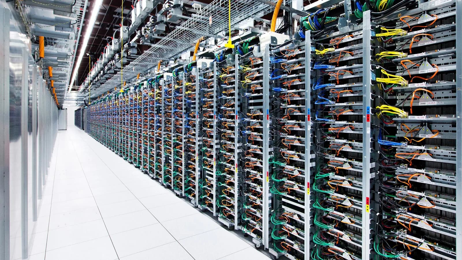 Server racks supporting GPU computing infrastructure