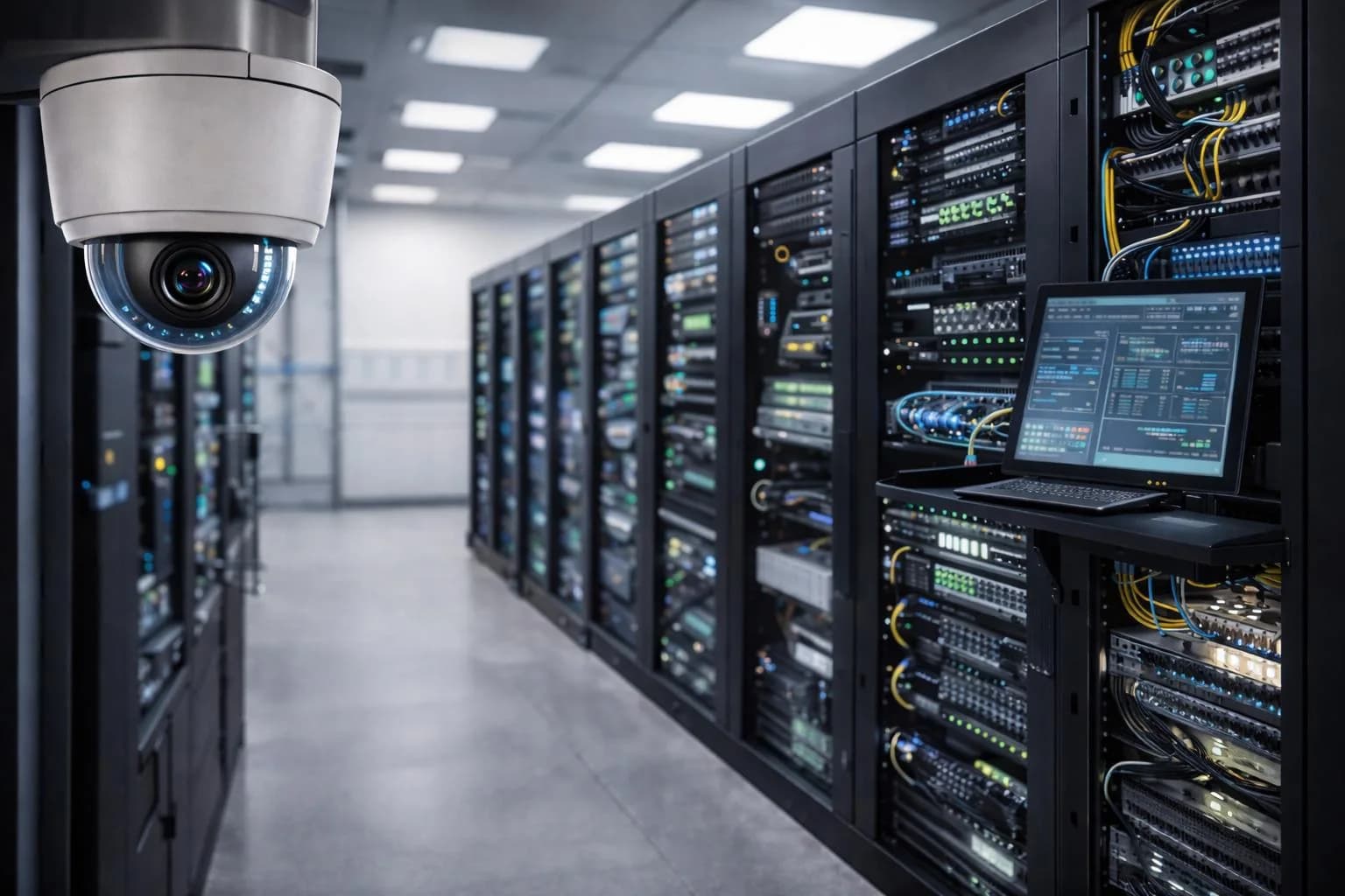 Smart security camera and server infrastructure